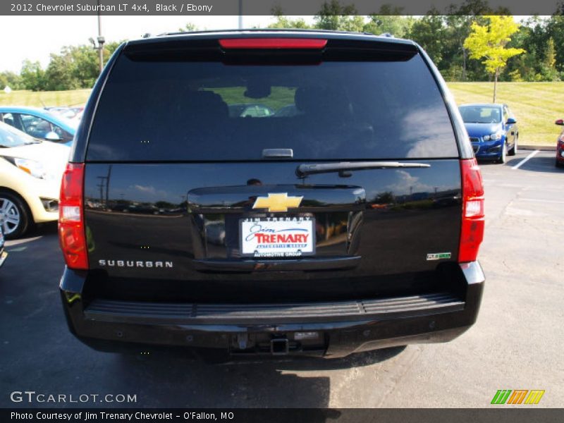 Black / Ebony 2012 Chevrolet Suburban LT 4x4