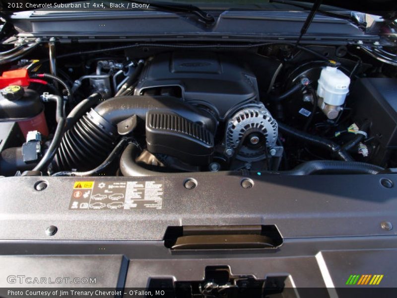 Black / Ebony 2012 Chevrolet Suburban LT 4x4
