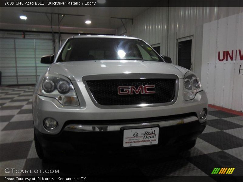 Quicksilver Metallic / Ebony 2009 GMC Acadia SLE