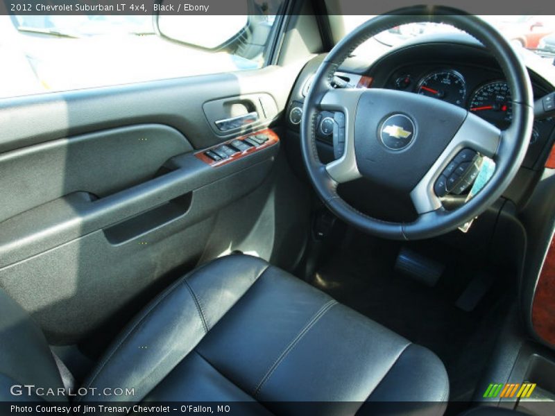 Black / Ebony 2012 Chevrolet Suburban LT 4x4