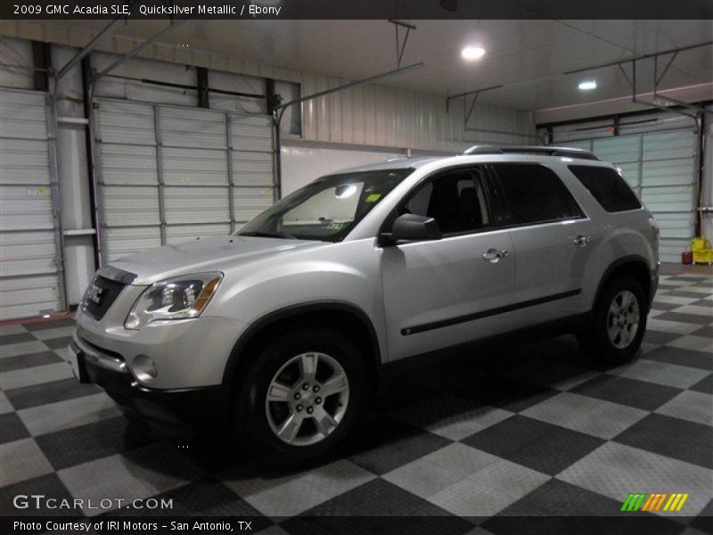 Quicksilver Metallic / Ebony 2009 GMC Acadia SLE