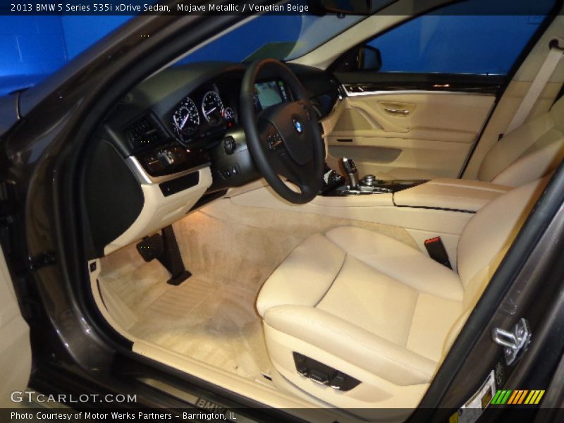 Mojave Metallic / Venetian Beige 2013 BMW 5 Series 535i xDrive Sedan