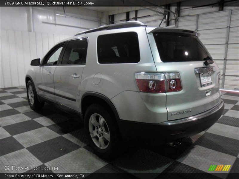 Quicksilver Metallic / Ebony 2009 GMC Acadia SLE