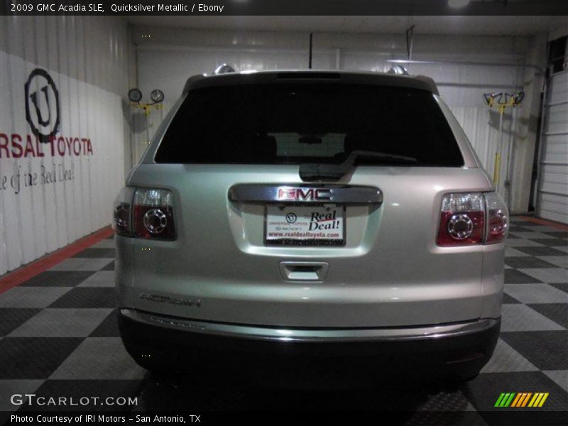 Quicksilver Metallic / Ebony 2009 GMC Acadia SLE