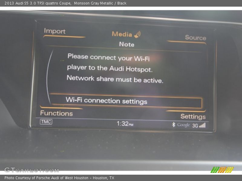 Monsoon Gray Metallic / Black 2013 Audi S5 3.0 TFSI quattro Coupe