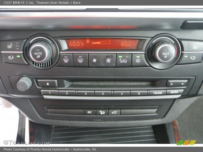 Titanium Silver Metallic / Black 2007 BMW X5 3.0si