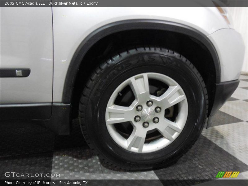 Quicksilver Metallic / Ebony 2009 GMC Acadia SLE