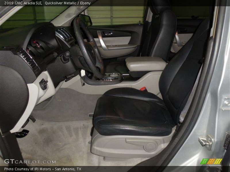 Quicksilver Metallic / Ebony 2009 GMC Acadia SLE