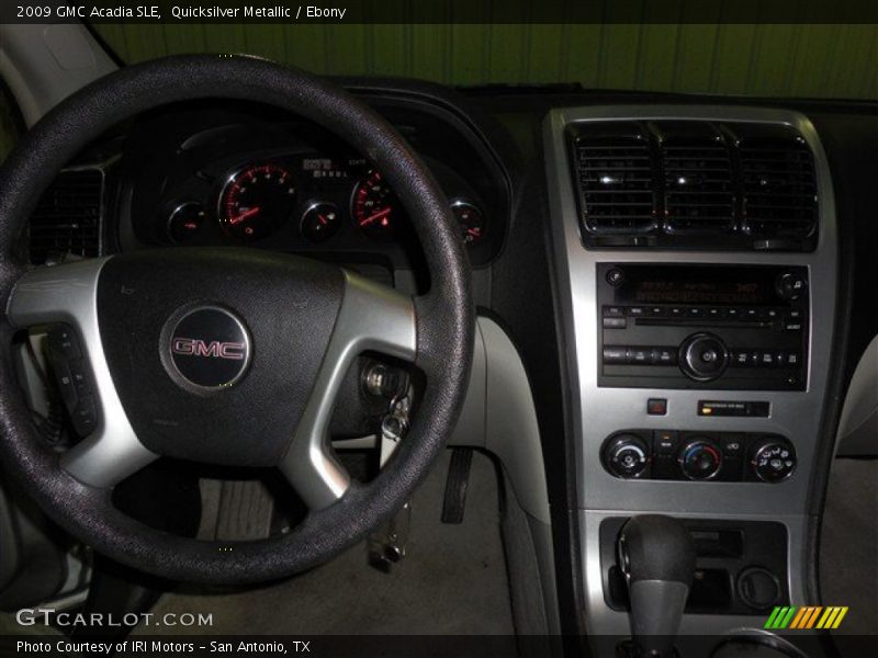 Quicksilver Metallic / Ebony 2009 GMC Acadia SLE