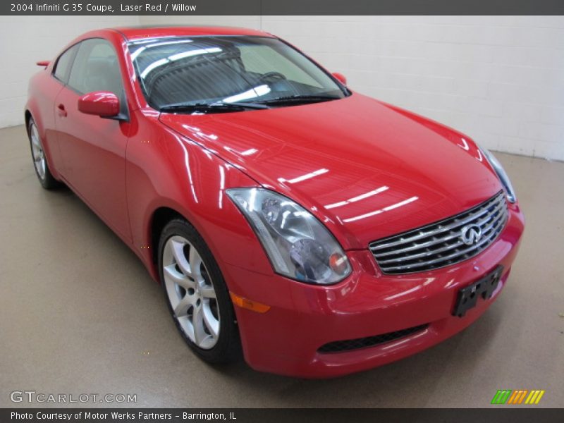 Laser Red / Willow 2004 Infiniti G 35 Coupe