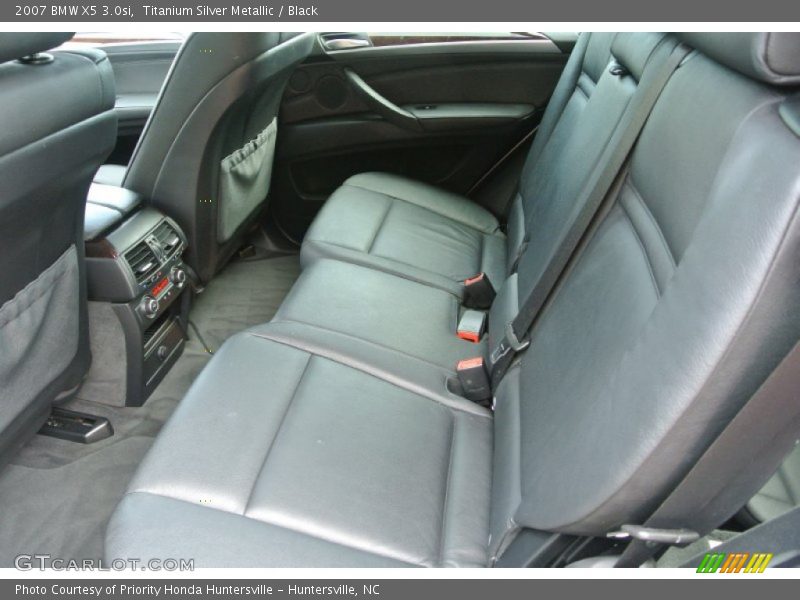 Titanium Silver Metallic / Black 2007 BMW X5 3.0si