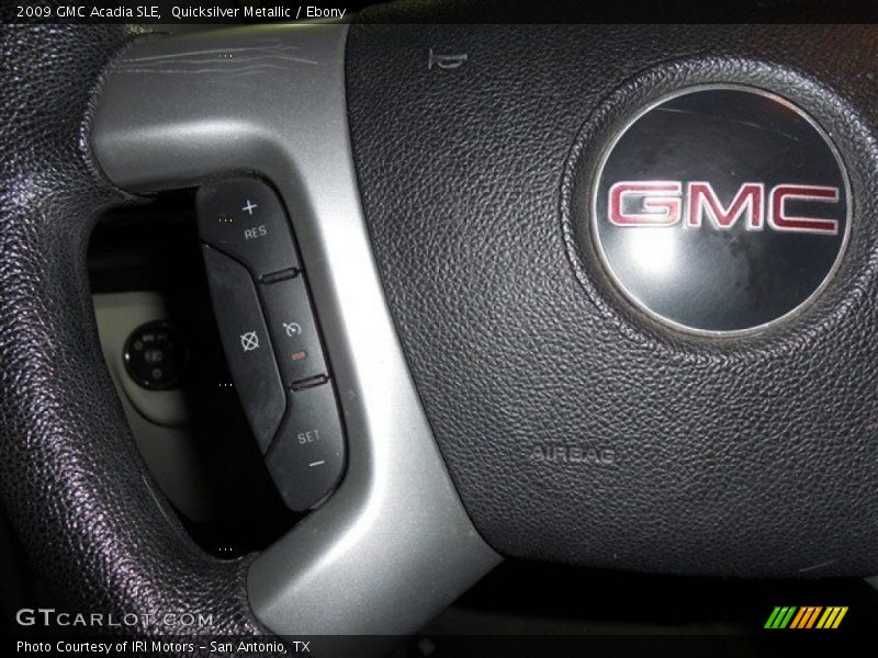 Quicksilver Metallic / Ebony 2009 GMC Acadia SLE