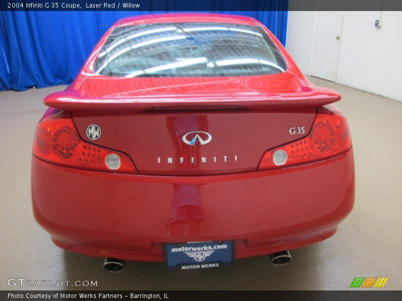 Laser Red / Willow 2004 Infiniti G 35 Coupe