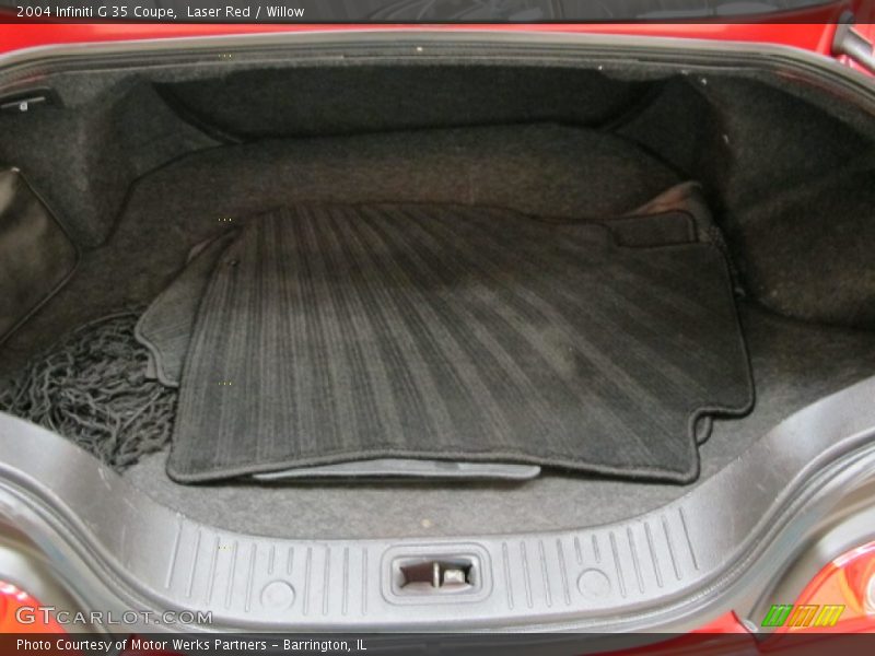Laser Red / Willow 2004 Infiniti G 35 Coupe