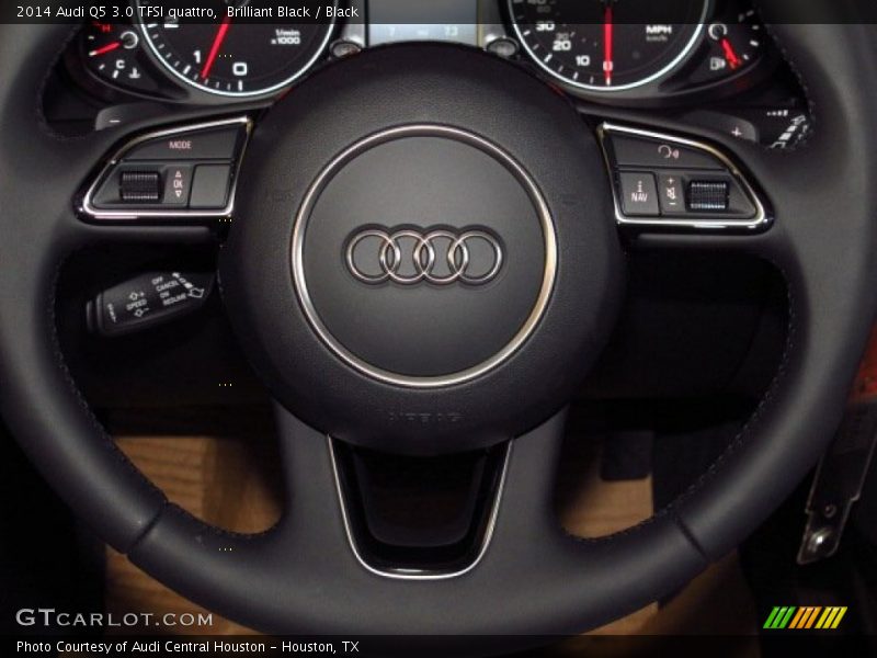 Brilliant Black / Black 2014 Audi Q5 3.0 TFSI quattro