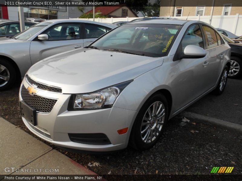 Silver Ice Metallic / Medium Titanium 2011 Chevrolet Cruze ECO