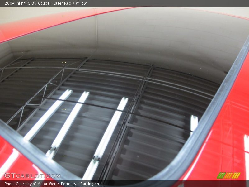 Laser Red / Willow 2004 Infiniti G 35 Coupe