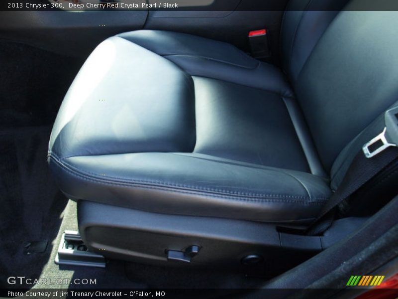 Deep Cherry Red Crystal Pearl / Black 2013 Chrysler 300