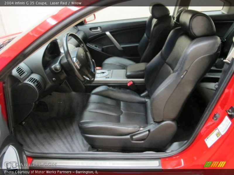 Laser Red / Willow 2004 Infiniti G 35 Coupe