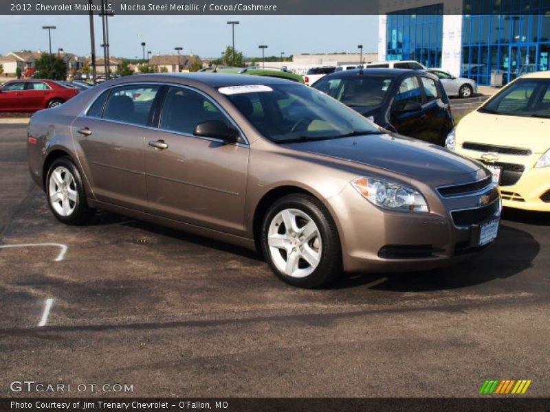 Mocha Steel Metallic / Cocoa/Cashmere 2012 Chevrolet Malibu LS