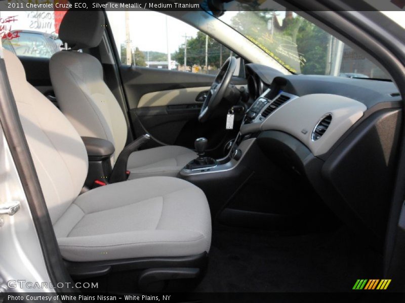 Silver Ice Metallic / Medium Titanium 2011 Chevrolet Cruze ECO