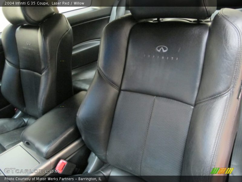 Laser Red / Willow 2004 Infiniti G 35 Coupe