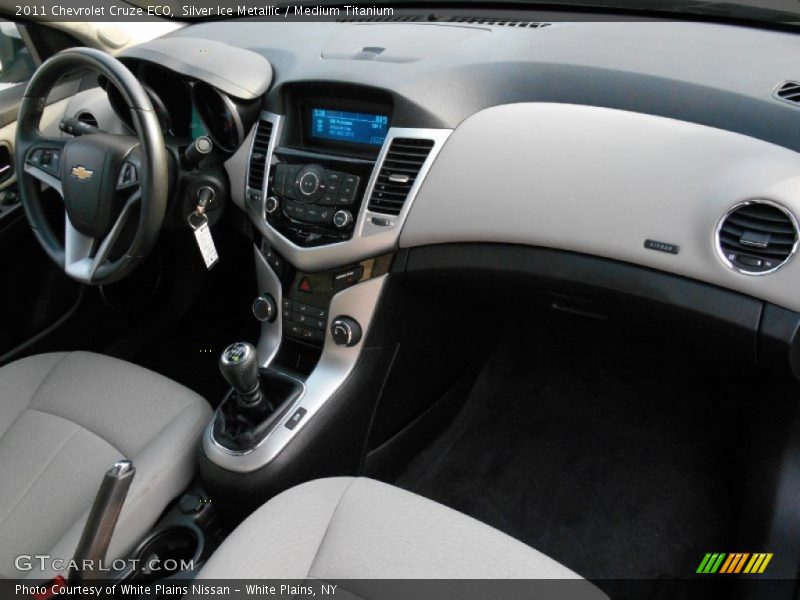 Silver Ice Metallic / Medium Titanium 2011 Chevrolet Cruze ECO