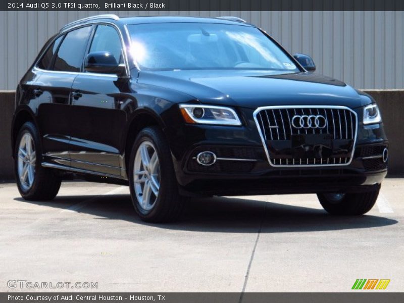 Brilliant Black / Black 2014 Audi Q5 3.0 TFSI quattro