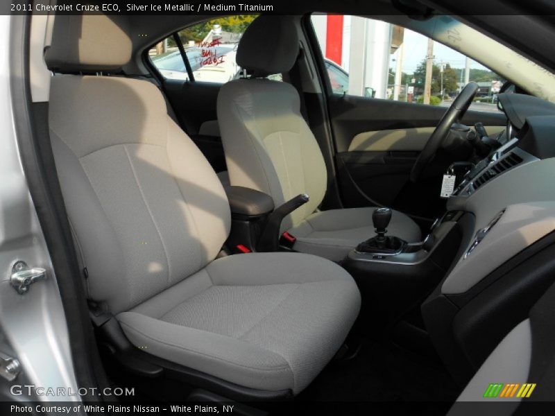Silver Ice Metallic / Medium Titanium 2011 Chevrolet Cruze ECO