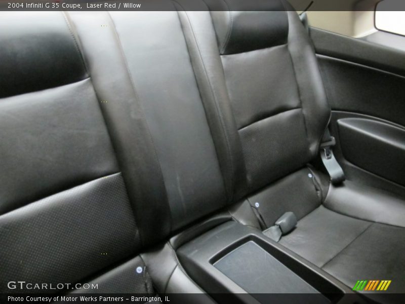 Laser Red / Willow 2004 Infiniti G 35 Coupe