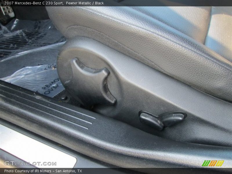 Pewter Metallic / Black 2007 Mercedes-Benz C 230 Sport
