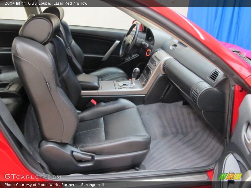 Laser Red / Willow 2004 Infiniti G 35 Coupe