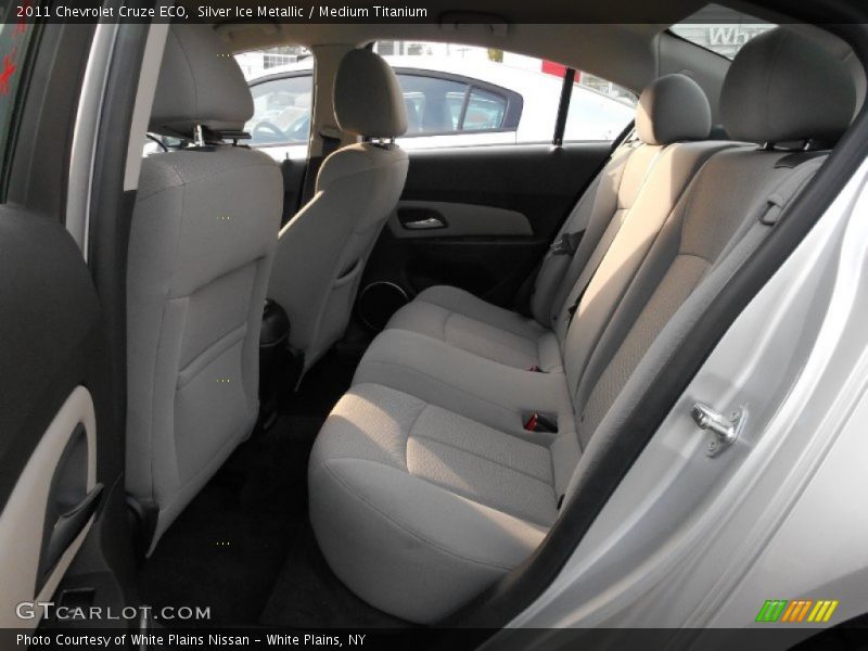 Silver Ice Metallic / Medium Titanium 2011 Chevrolet Cruze ECO