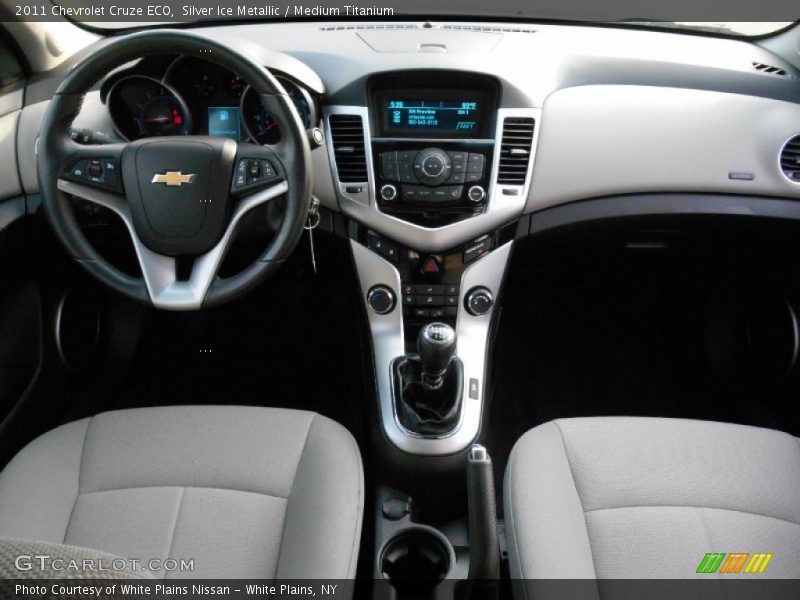 Silver Ice Metallic / Medium Titanium 2011 Chevrolet Cruze ECO