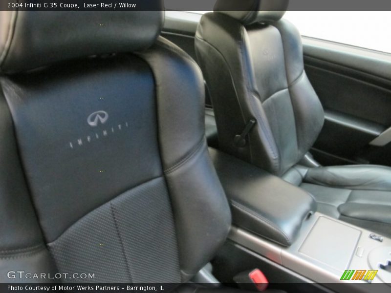 Laser Red / Willow 2004 Infiniti G 35 Coupe