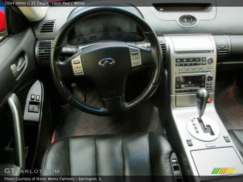 Laser Red / Willow 2004 Infiniti G 35 Coupe
