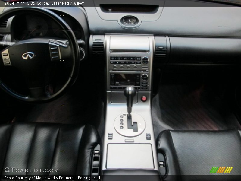 Laser Red / Willow 2004 Infiniti G 35 Coupe