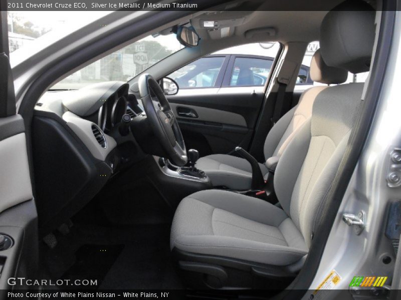 Silver Ice Metallic / Medium Titanium 2011 Chevrolet Cruze ECO