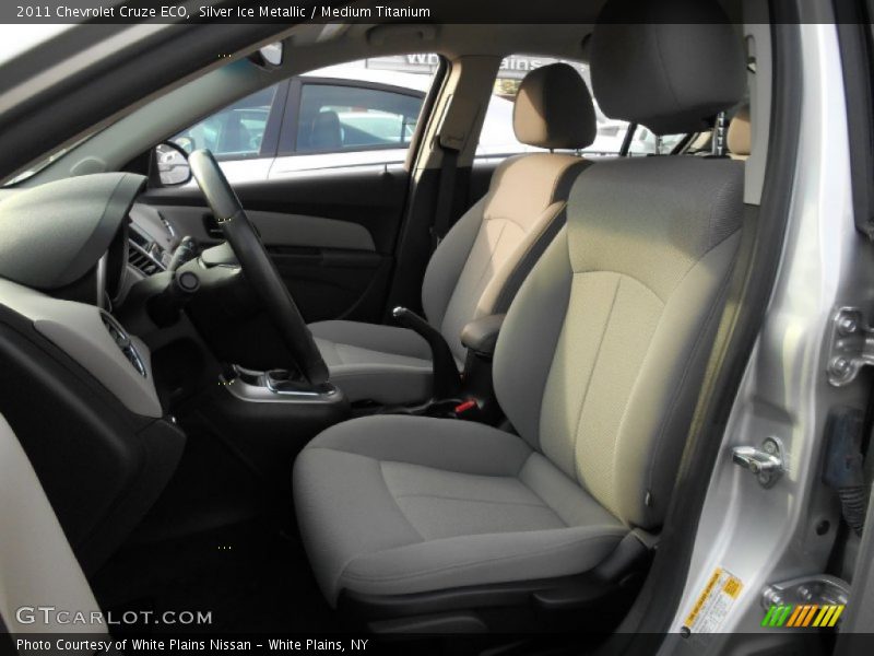 Silver Ice Metallic / Medium Titanium 2011 Chevrolet Cruze ECO