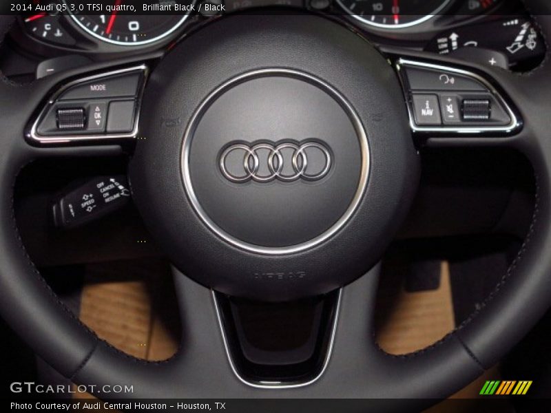 Brilliant Black / Black 2014 Audi Q5 3.0 TFSI quattro
