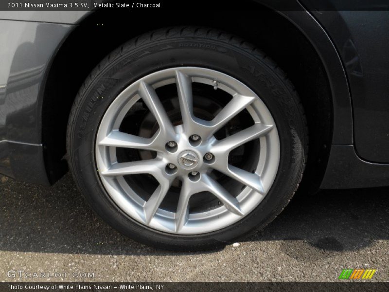 Metallic Slate / Charcoal 2011 Nissan Maxima 3.5 SV