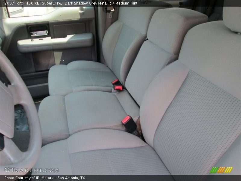 Dark Shadow Grey Metallic / Medium Flint 2007 Ford F150 XLT SuperCrew
