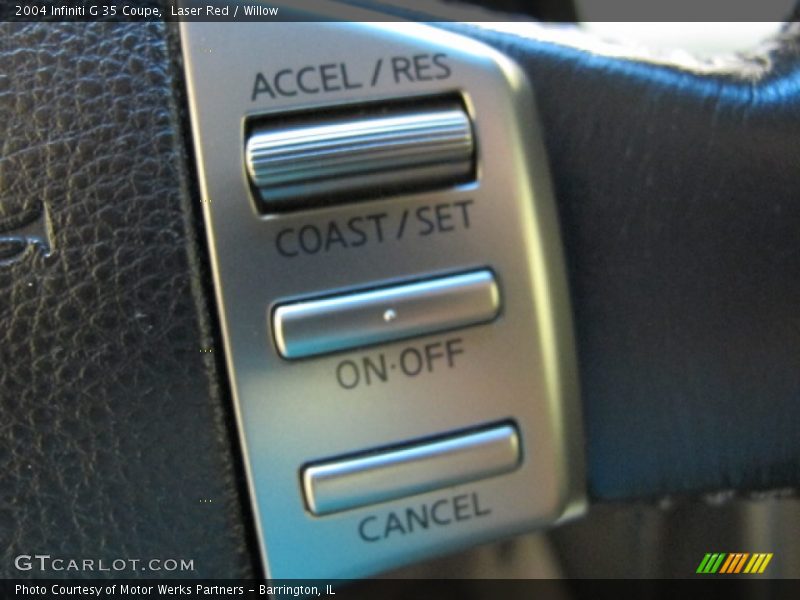 Laser Red / Willow 2004 Infiniti G 35 Coupe