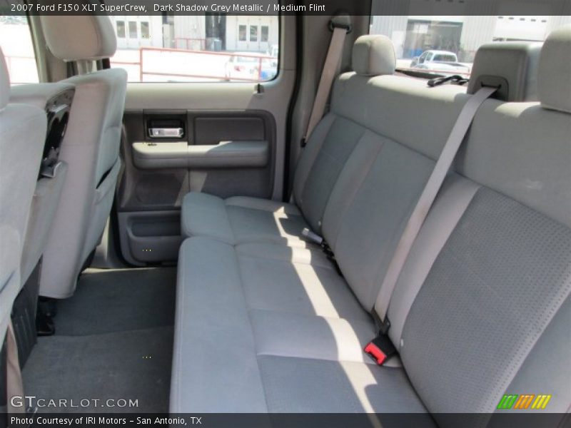Dark Shadow Grey Metallic / Medium Flint 2007 Ford F150 XLT SuperCrew