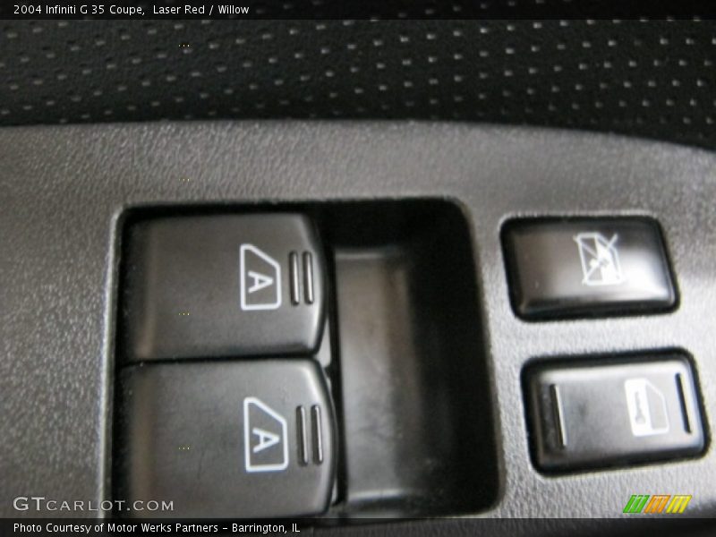 Laser Red / Willow 2004 Infiniti G 35 Coupe