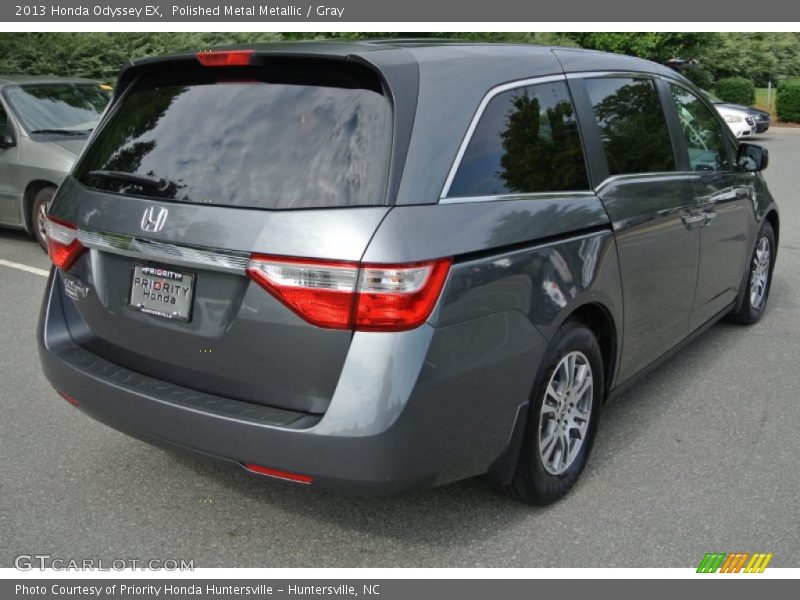 Polished Metal Metallic / Gray 2013 Honda Odyssey EX