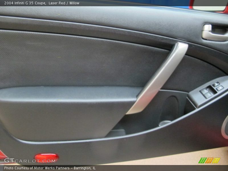 Laser Red / Willow 2004 Infiniti G 35 Coupe