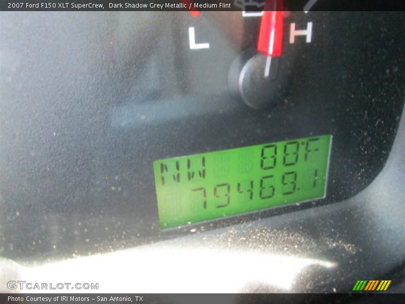 Dark Shadow Grey Metallic / Medium Flint 2007 Ford F150 XLT SuperCrew