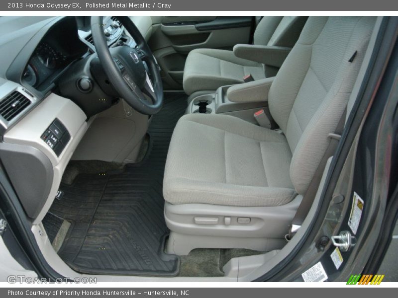 Polished Metal Metallic / Gray 2013 Honda Odyssey EX