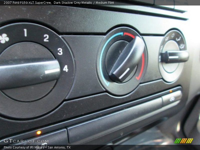 Dark Shadow Grey Metallic / Medium Flint 2007 Ford F150 XLT SuperCrew